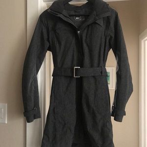 REI trench rain coat